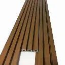 Revestimiento Exterior WPC 25mm x 20cm x 2.9 - Teca