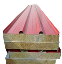 Isopanel Lana Roca Trapezoidal 0.4mm x 95cm x 145mm Roof Rock Wool 100mm RAL 3020