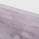 Zócalo PVC 12mm x 57mm x 2.4m Piso Vinílico Gris Cod 007