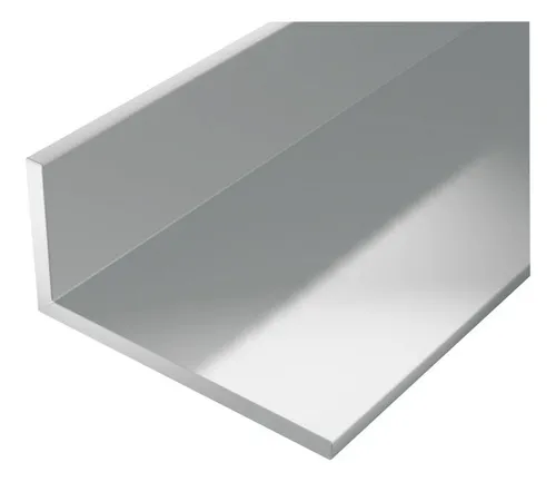 Angulo Aluminio 10mm x 10mm x 1.2mm x 6.8m Anodizado