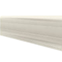 Zócalo PVC Plasbil Premium Hielo 70mm x 10mm x 2.4m