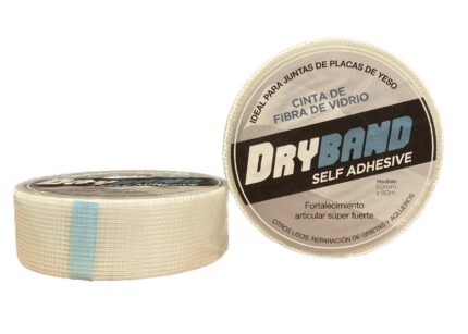 Cinta Fibra Vidrio Autoadhesiva 100mm x 45m Exterior Dryband