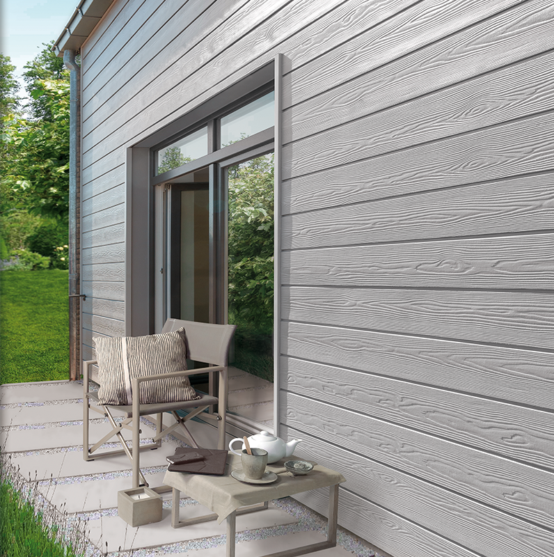 Siding Fibrocemento Textura Cedro 19cm x 3,66m x 8mm Volcan