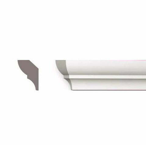 Moldura Poliestireno 30mm x 20mm x 2m