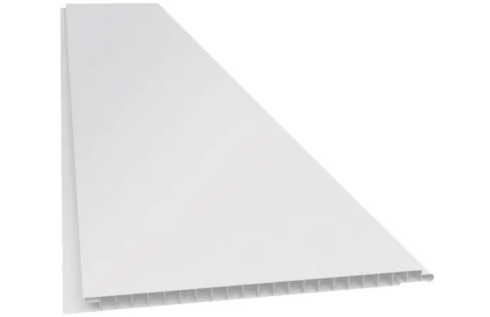 PVC Cielo Raso Blanco Liso Junta Seca - Plasbil 7mm x 20cm x 6m