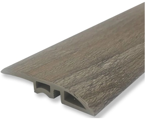 Junta Reducción PVC Simil Madera Tipo T x 2.4m - YM6045-1