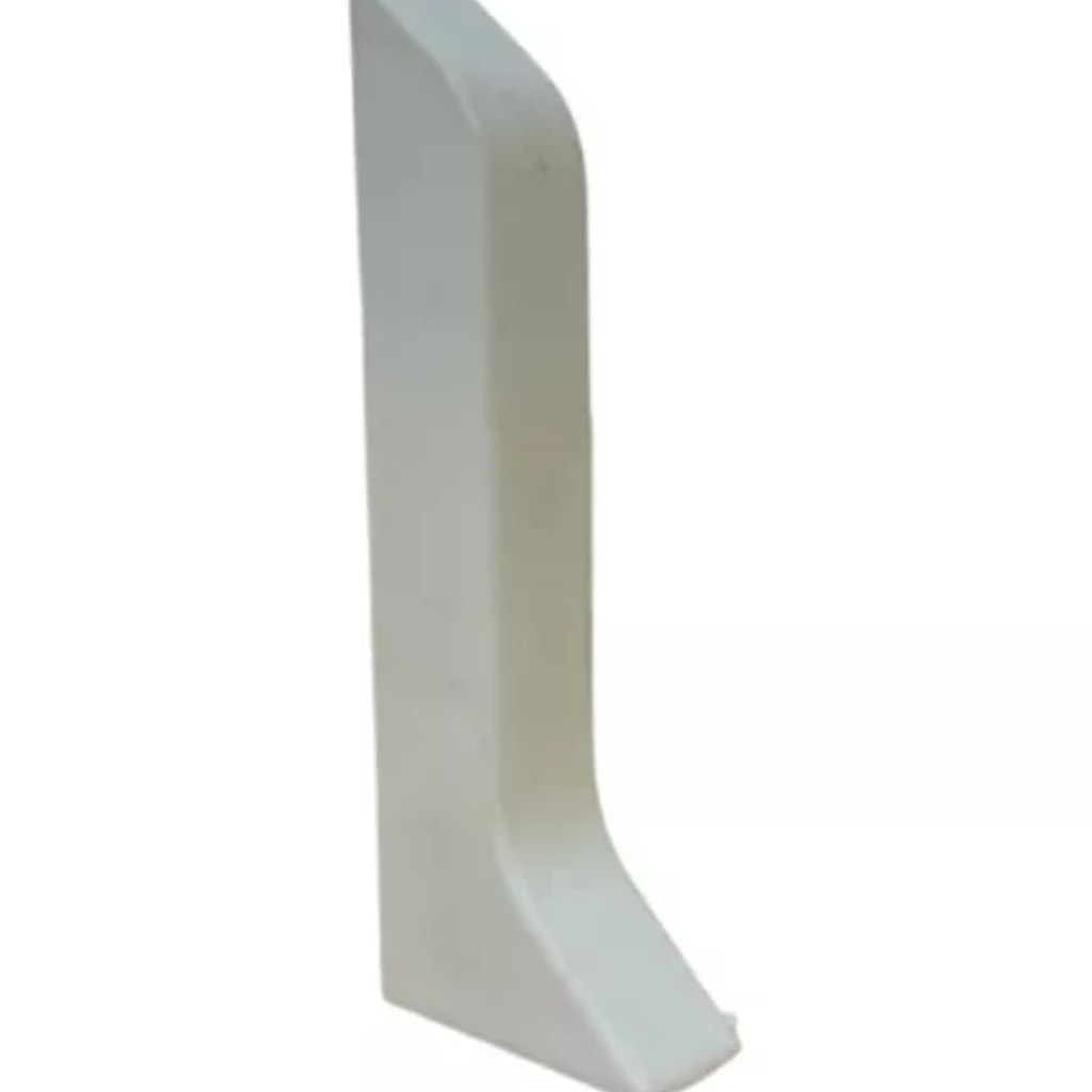 Terminal Derecho Zocalo PVC Plasbil Hielo