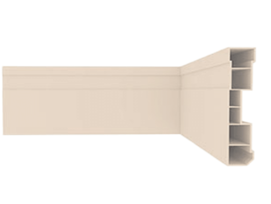 Zocalo Pvc Nobre 100mm x 2,4m