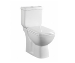 Inodoro Gala con depósito y tapa 25 cm blanco