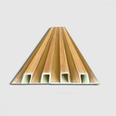 Revestimiento WPC Interior Roble - 2.90mts x 16.9 cm x 2.9 cm - Harsen