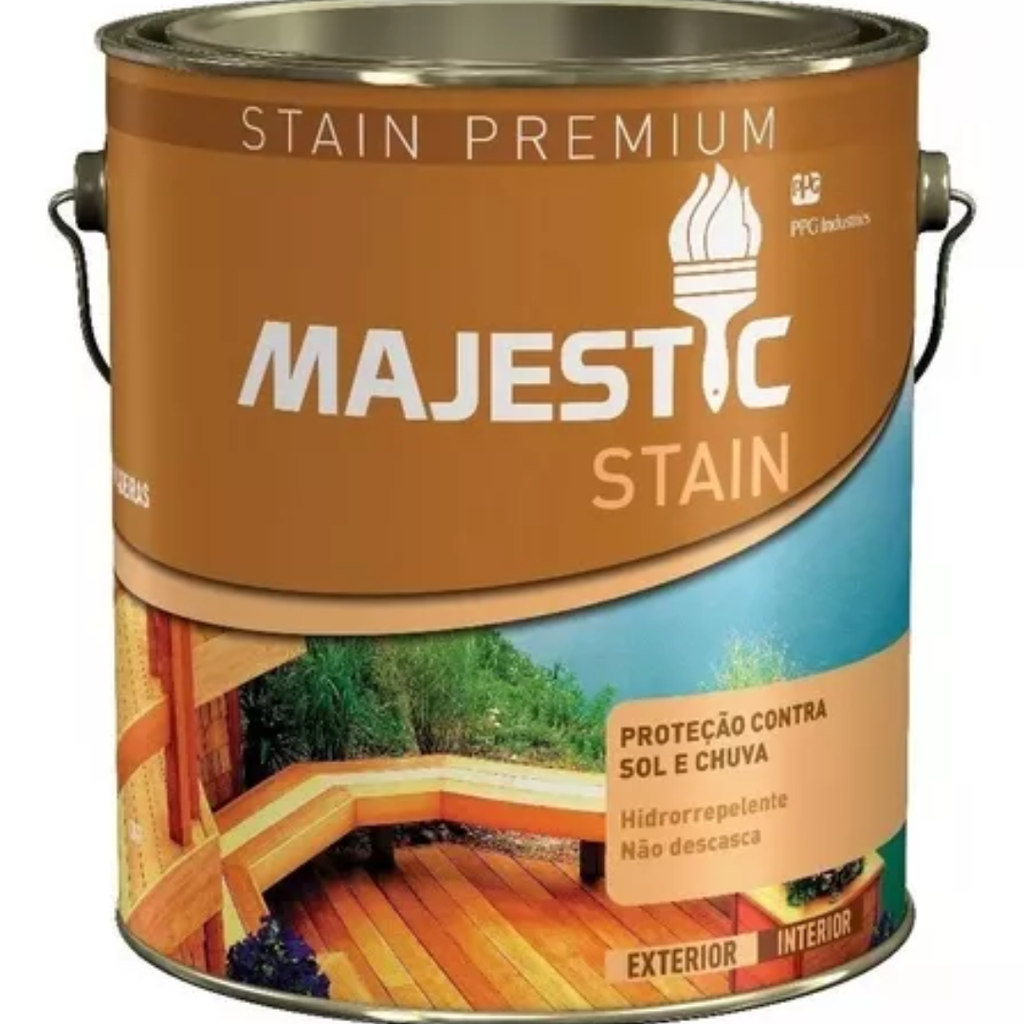 Protector Madera Majestic Stain Incoloro x 0,9L - MJ6799