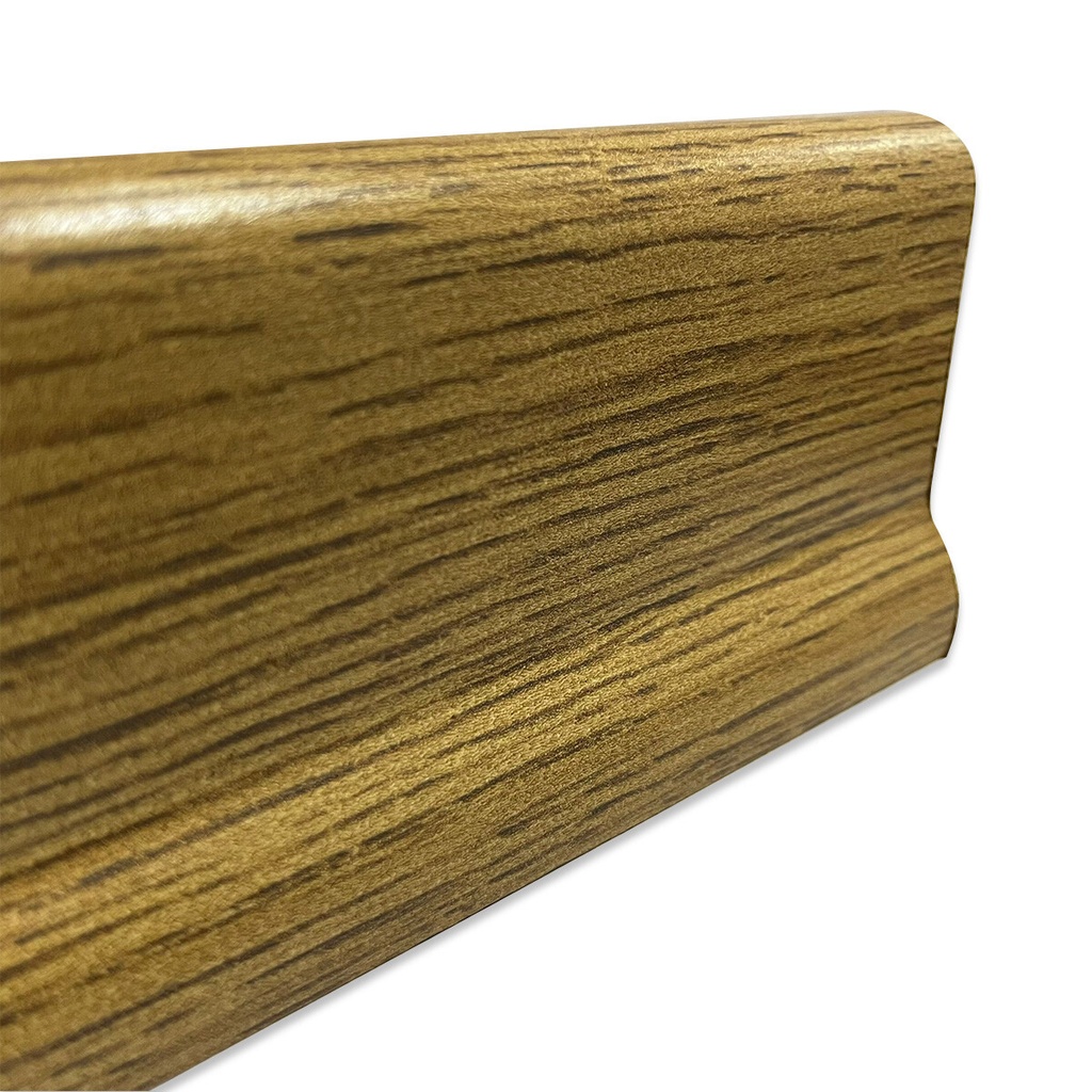 Zocalo MDF Piso Flotante Simil Madera 2.4m x 8cm - 90778