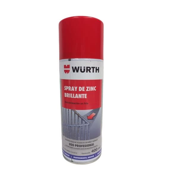 Aerosol Spray Galvanizado en Frio Wurth - 400ml