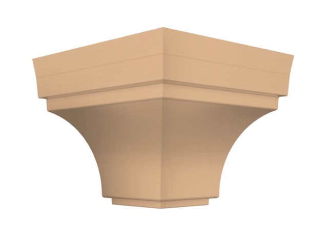 PVC Esquinero Exterior Plasbil Roble