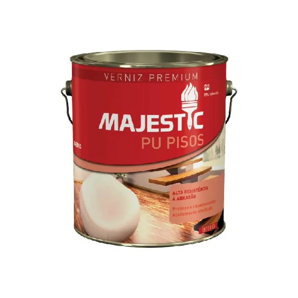 Pintura Majestic PU Pisos 3,6 L Satinado- 