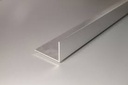 Angulo Aluminio 15mm x 15mm x 1.2mm x 6.8m
