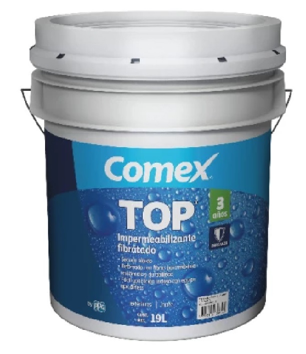 Pintura Membrana Cubiertas Reciclado COMEX TOP 3 Años 24Kg Renner