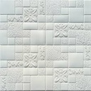 Placa Decorativa Adhesiva 70cm x 77cm - Madera Colores