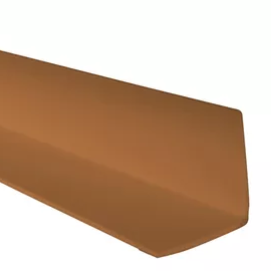 Angulo PVC Plasbil x 6m Marron