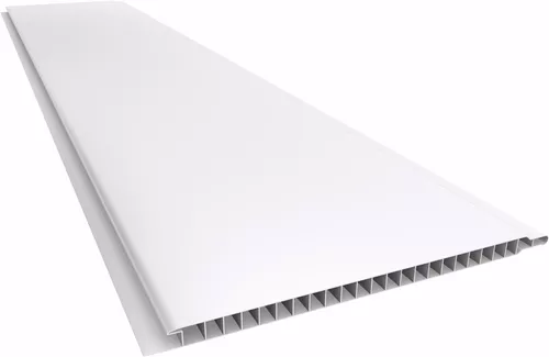 PVC Cielo Raso Blanco Liso - Plasbil 7mm x 20cm x 4m