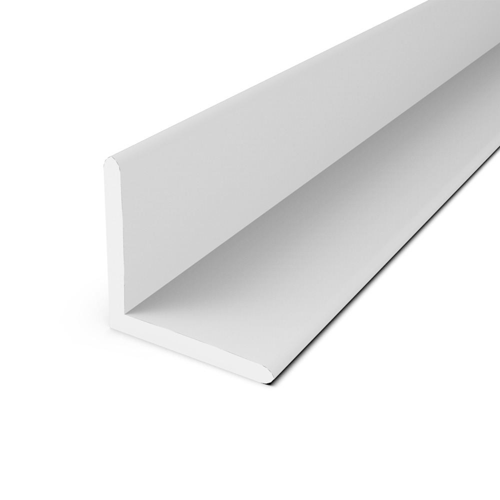 Angulo PVC Plasbil x 6m Blanco