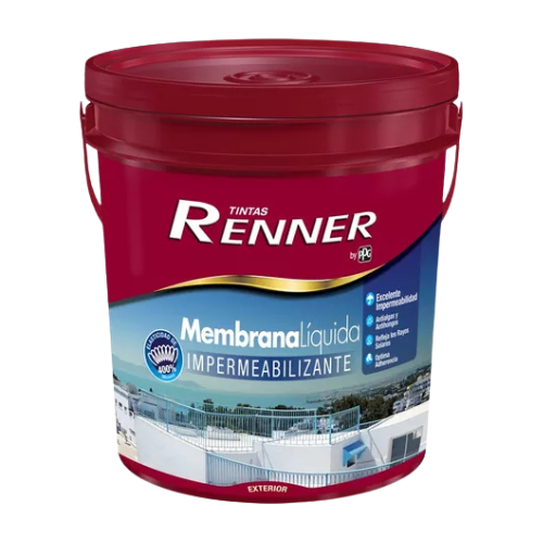 Pintura Membrana Liquida 20 Kg Renner-