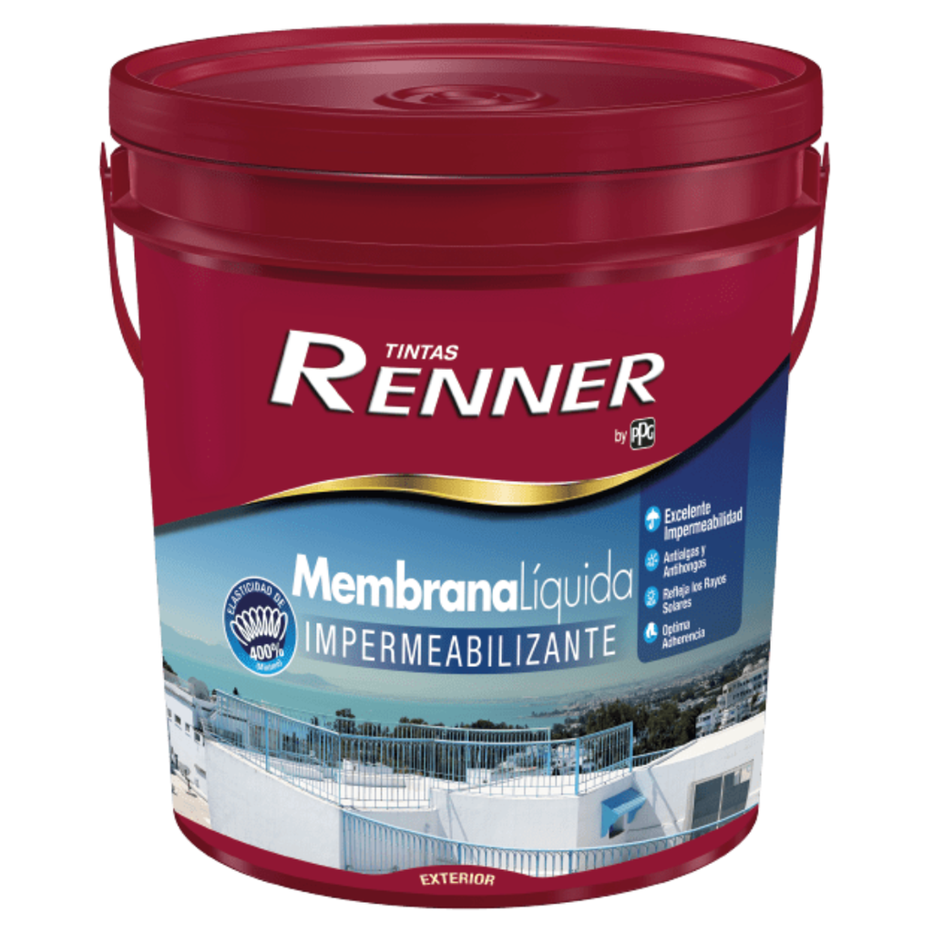 Pintura Membrana Liquida 4 Kg  Renner-
