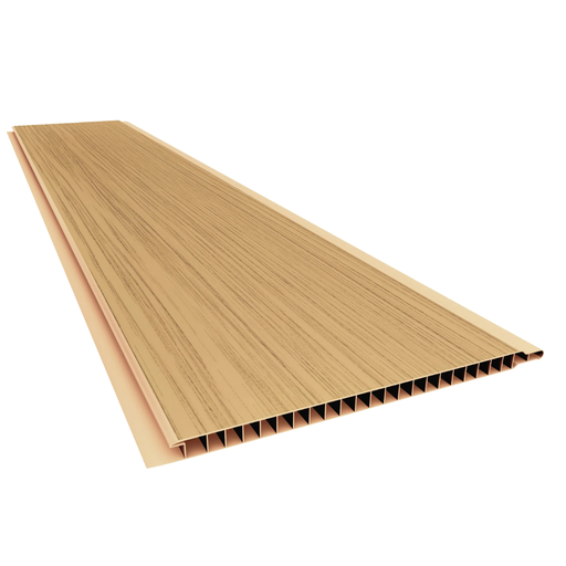 [102291] PVC Cielo Raso Carvalho - Plasbil 10mm x 20cm x 4m