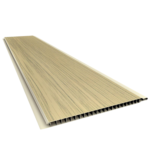 [102289] PVC Cielo Raso Nogueira - Plasbil 10mm x 20cm x 4m