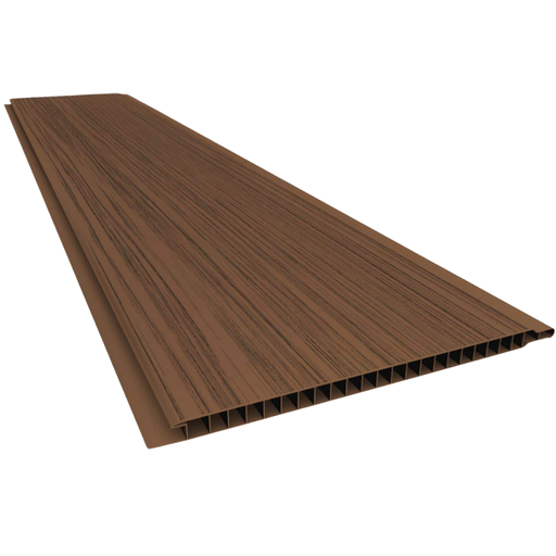 [102282] PVC Cielo Raso Marron - Plasbil 10mm x 20cm x 6m