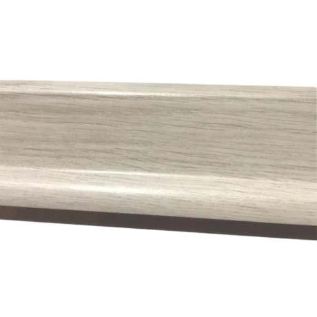 [102155] Zocalo AGT Vegas MDF 8cm x 2.8m x 80mm - Gris Veteado