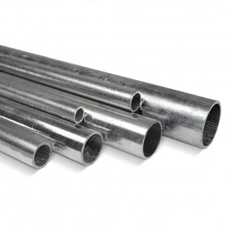 [102056] Caño Galvanizado Redondo 2 1/2´´- 76,2mm x 3,4mm x 6m
