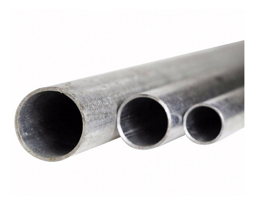 [101920] Caño Galvanizado Redondo 5/8´´ - 15,87mm x 1.6mm x 6m