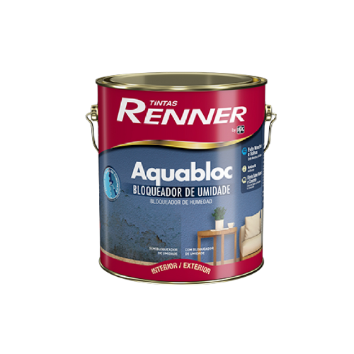 [101904] Pintura Bloqueador de Hum. Aquabloc 3,6L - Renner