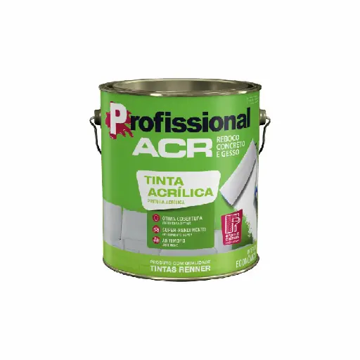 [101747] Pintura Profesional ACR Acrilica Marfil - 3.6 L - Renner