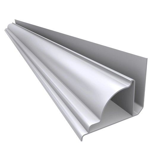 [101105] PVC Perimetral Media Cana Blanca x 6m - Plasbil - Premium
