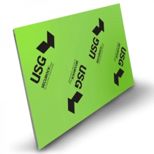 [101050] Placa Yeso Exterior USG Securock Glass Mat 1,22 x 2,44m x12.7mm Verde