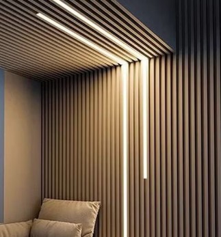 [103040] Luz Encastrable WPC  Led Simple 2.50 mts Colores
