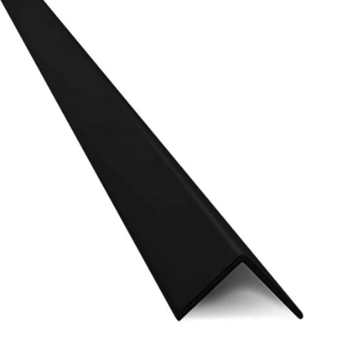 [103125] Angulo Aluminio Negro 25mm x 25mm x 1,50mm x 4,7m