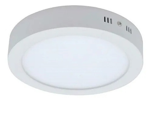 [103128] Plafon LED De Adosar Redondo 18W Frio Blanco 21cm CHIARO 