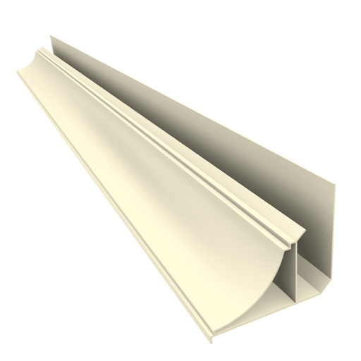 [103227] PVC Perimetral Media Caña Nogal x 6m Plasbil