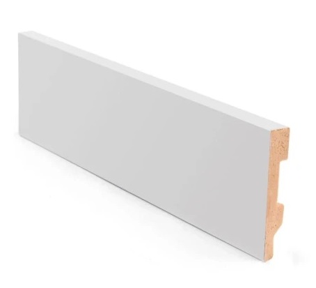 [103342] Zócalo EPS Blanco Liso 15mm x 150mm x 2.7 m