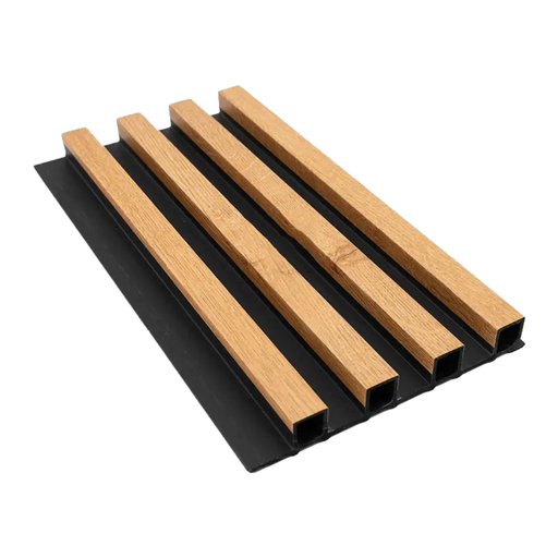 [103493] Revestimiento WPC Interior Roble C/Negro 2.90m x 16cm x 2.4cm Harsen 